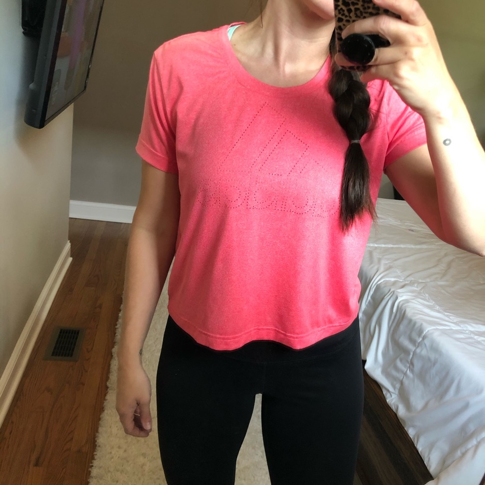Adidas crop tshirt